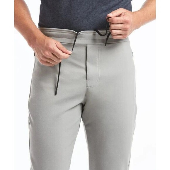 Public Rec Daymaker Gamechanger Pants Mens 40x30 Gray Performance Elastic Waist - Picture 5 of 16